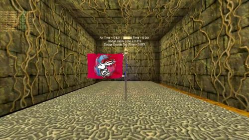 Unreal Tournament 99 First Person gameplay screenshot 8 of 10 - Map: CTF-BT-(Fran)Franconion.unr - Demo: dbc77316-46f5-4c11-a196-9a953af74a1b.dem - Gameplay match