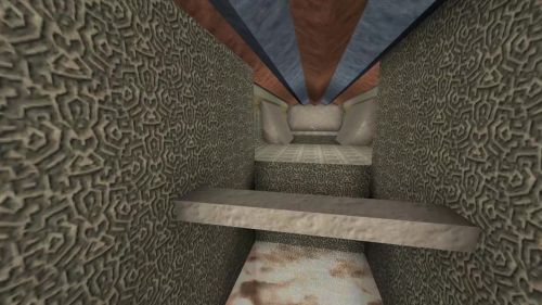 Unreal Tournament 99 First Person gameplay screenshot 6 of 10 - Map: CTF-BT-Dungeons-vF2.unr - Demo: 55338952-cced-4753-94a9-84af4bd83ec4.dem - Gameplay match