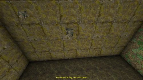 Unreal Tournament 99 First Person gameplay screenshot 8 of 10 - Map: CTF-BT-Dungeons-vF2.unr - Demo: 55338952-cced-4753-94a9-84af4bd83ec4.dem - Gameplay match