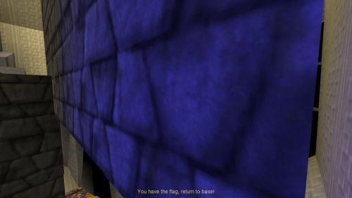 Unreal Tournament 99 First Person gameplay screenshot 10 of 10 - Map: CTF-BT-Dungeons-vF2.unr - Demo: 55338952-cced-4753-94a9-84af4bd83ec4.dem - Gameplay match