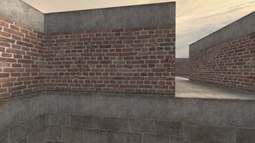 Unreal Tournament 99 First Person gameplay screenshot 6 of 10 - Map: CTF-BT-TrainingGrounds01-Jump.unr - Demo: be05d273-485f-4491-8bee-ddfe69c85aae.dem - Gameplay match