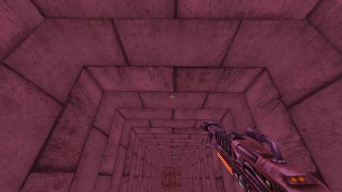 Unreal Tournament 99 First Person gameplay screenshot 2 of 10 - Map: CTF-BT-InsaneSlide-HV.unr - Demo: d81df0eb-433b-4c4f-b376-45d9adb351ec.dem - Gameplay match
