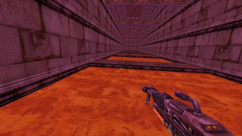 Unreal Tournament 99 First Person gameplay screenshot 4 of 10 - Map: CTF-BT-InsaneSlide-HV.unr - Demo: d81df0eb-433b-4c4f-b376-45d9adb351ec.dem - Gameplay match