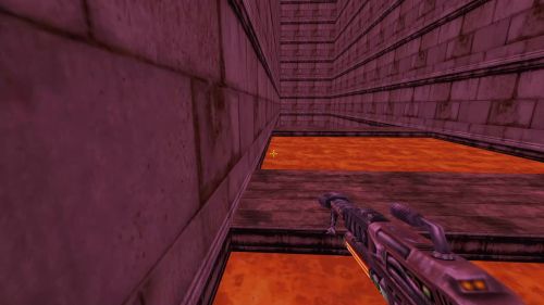 Unreal Tournament 99 First Person gameplay screenshot 6 of 10 - Map: CTF-BT-InsaneSlide-HV.unr - Demo: d81df0eb-433b-4c4f-b376-45d9adb351ec.dem - Gameplay match