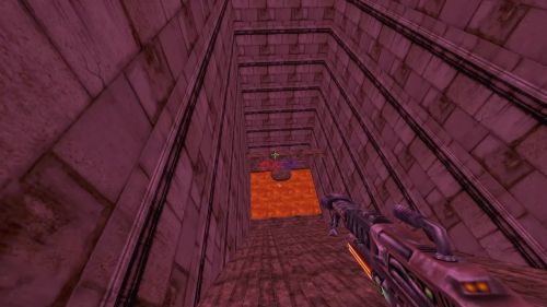 Unreal Tournament 99 First Person gameplay screenshot 7 of 10 - Map: CTF-BT-InsaneSlide-HV.unr - Demo: d81df0eb-433b-4c4f-b376-45d9adb351ec.dem - Gameplay match