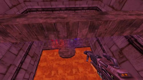 Unreal Tournament 99 First Person gameplay screenshot 8 of 10 - Map: CTF-BT-InsaneSlide-HV.unr - Demo: d81df0eb-433b-4c4f-b376-45d9adb351ec.dem - Gameplay match