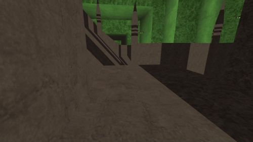 Unreal Tournament 99 First Person gameplay screenshot 7 of 10 - Map: CTF-BT-(ow)Dodgeng][-v2.unr - Demo: 9f5e161d-bd56-4b1b-9774-07ec49883a81.dem - Gameplay match