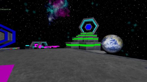 Unreal Tournament 99 First Person gameplay screenshot 7 of 10 - Map: CTF-BT-Hexagons.unr - Demo: f9931376-936f-4884-af1a-58704ca0bb2d.dem - Gameplay match