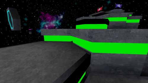 Unreal Tournament 99 First Person gameplay screenshot 10 of 10 - Map: CTF-BT-Hexagons.unr - Demo: f9931376-936f-4884-af1a-58704ca0bb2d.dem - Gameplay match