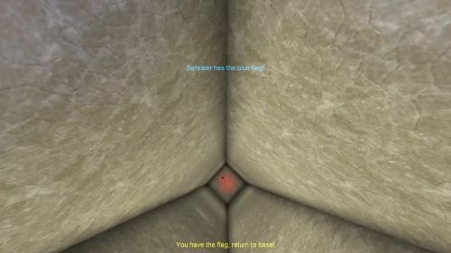 Unreal Tournament 99 First Person gameplay screenshot 10 of 10 - Map: CTF-BT-(Provo)Fun2011.unr - Demo: 9346fb09-c583-4406-9d92-c50336b2fefa.dem - Gameplay match