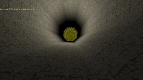 Unreal Tournament 99 First Person gameplay screenshot 2 of 11 - Map: CTF-BT-(S)SmallFall-dbl.unr - Demo: e58c606a-c6cb-4dfa-88f2-a8ef813d6545.dem - Gameplay match