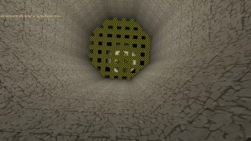 Unreal Tournament 99 First Person gameplay screenshot 3 of 11 - Map: CTF-BT-(S)SmallFall-dbl.unr - Demo: e58c606a-c6cb-4dfa-88f2-a8ef813d6545.dem - Gameplay match