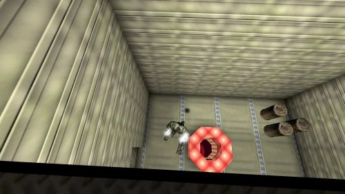 Unreal Tournament 99 First Person gameplay screenshot 3 of 10 - Map: CTF-BT-(CN)LookingForClues-vF2.unr - Demo: dc28d5af-9749-469f-85ff-35a6453951e3.dem - Gameplay match